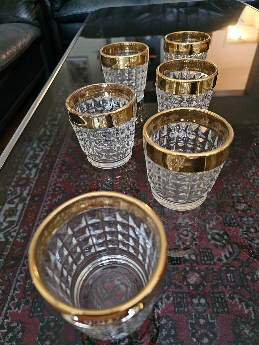 Set di piatti: Vintage Bowle mit Gläser, neu – Nuovo (secondo la descrizione) da Basel venduto da sirenusa 1