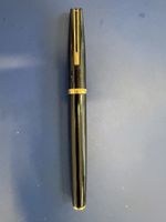 Füllfederhalter Waterman Super 6 14 Karat Goldfeder schwarz