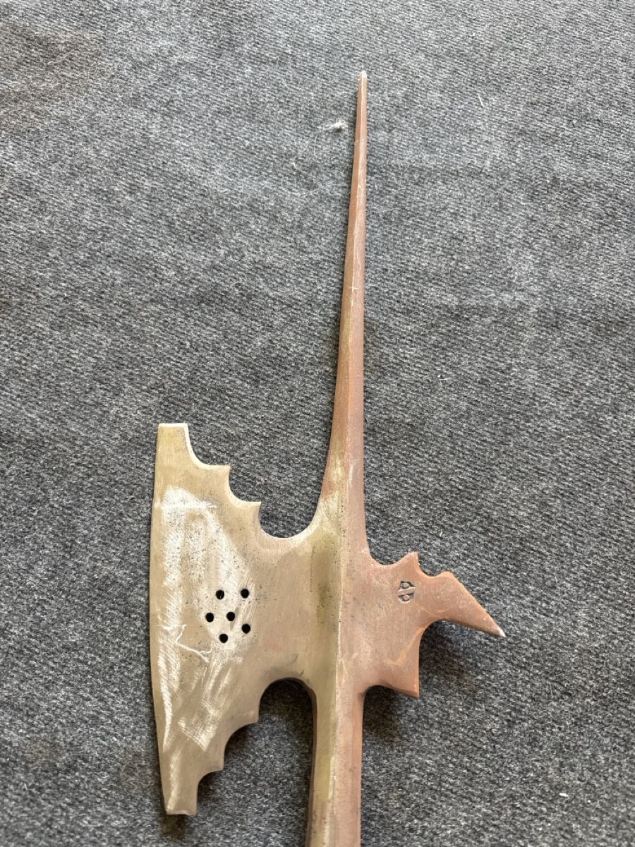 Armes blanches: Hellebarde Original 225 cm lang – D'occasion à Walde SG par buenzli-1 1