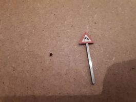 Seitenwind links Schild H0