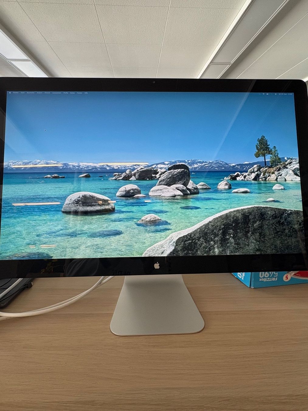 Apple Monitor: Apple Thunderbolt Display 27" (A1407) inkl. Adapter – Usato da Luzern venduto da inf_tc6f