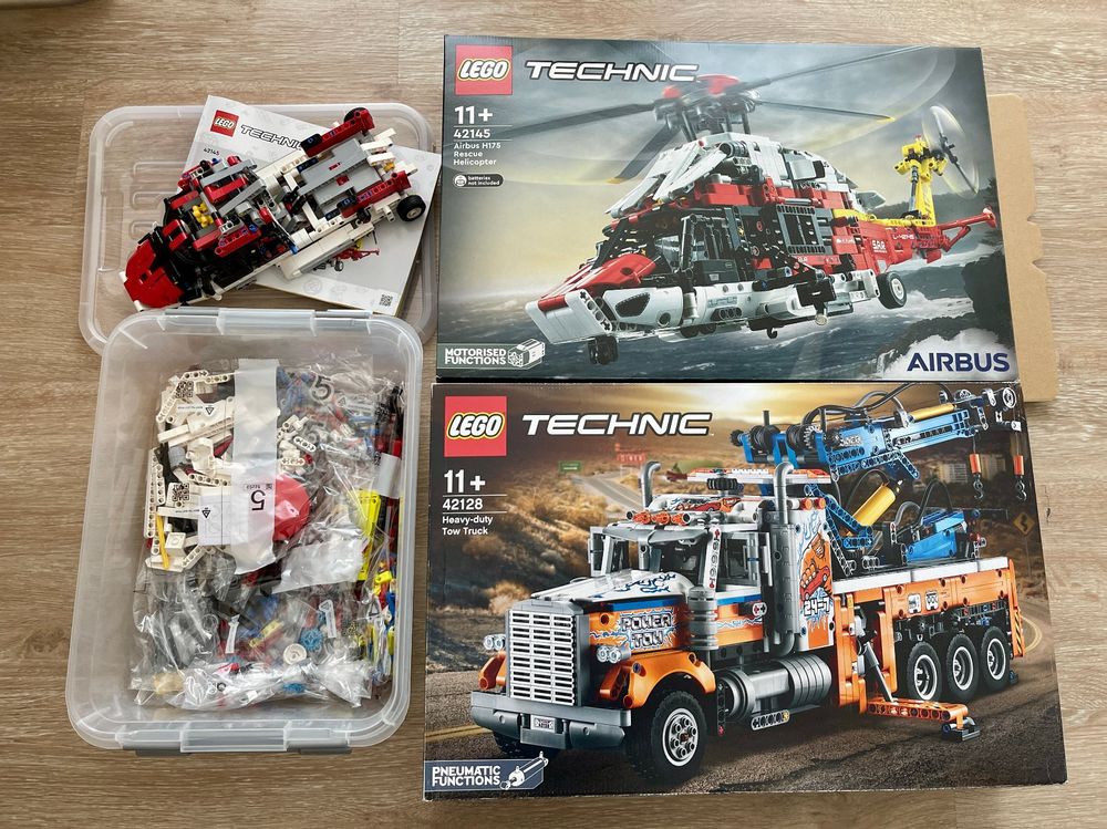 LEGO Technic 42128 & 42145, Heavy Duty Truck, Airbus Helikop | Kaufen ...