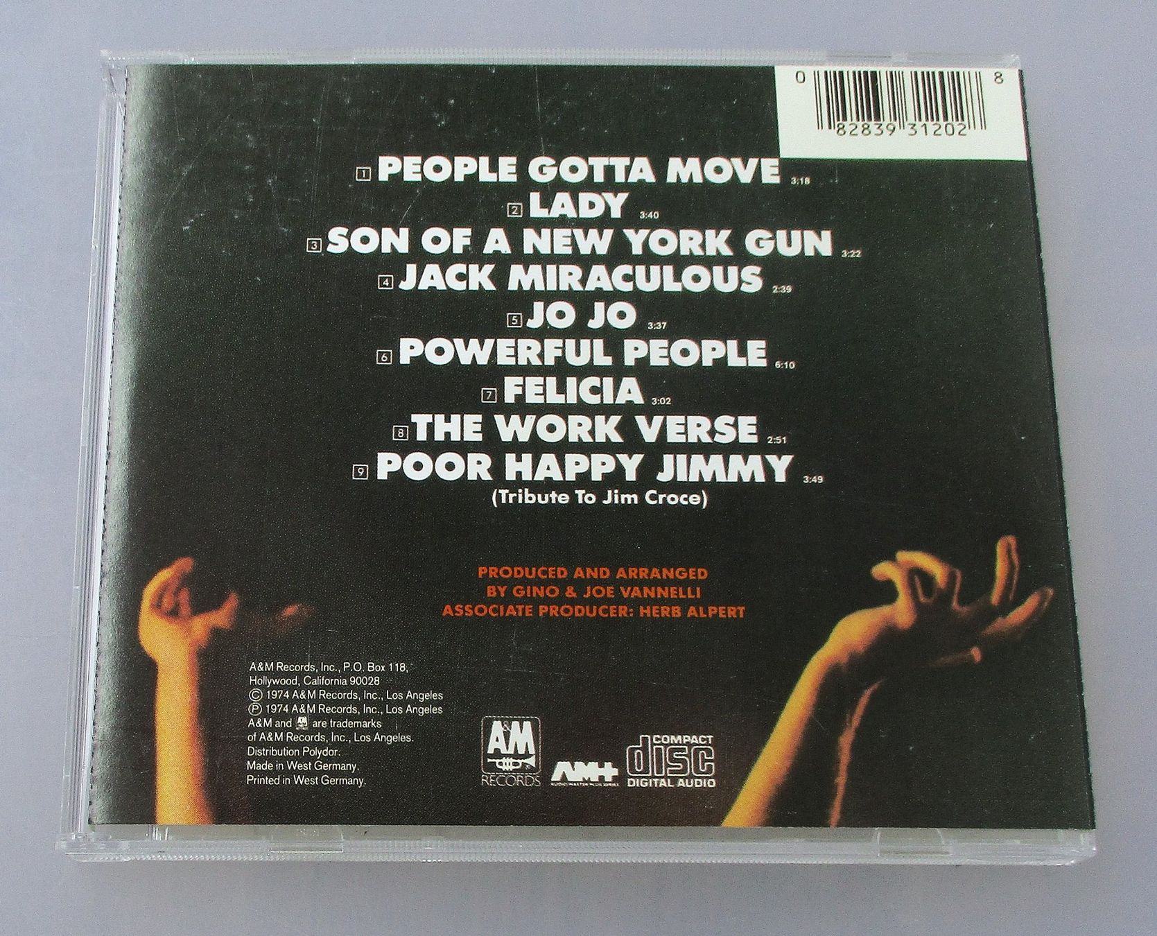 CD: GINO VANNELLI - Powerful People – Usato da Wattwil venduto da Muriel11 1