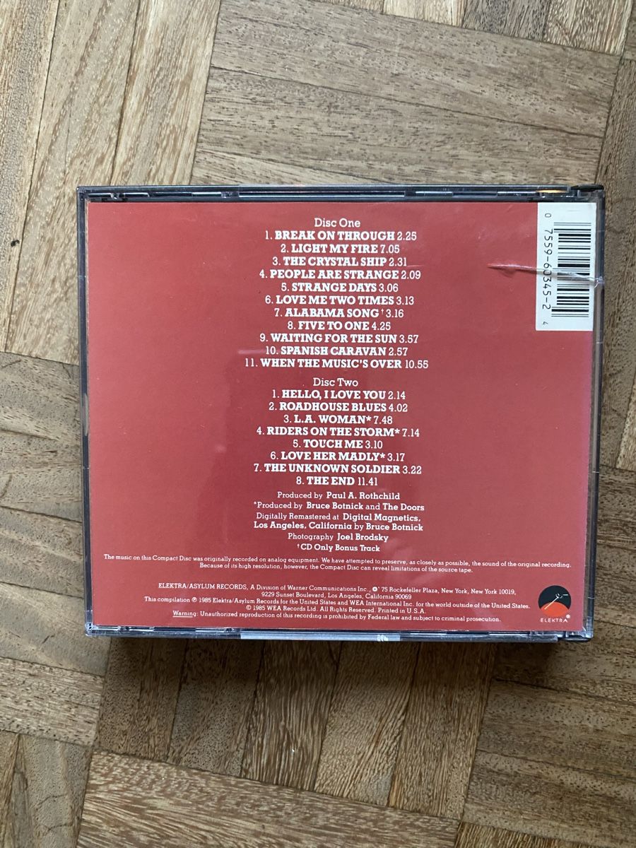 CD: Doppel-CD The Doors – Usato da Männedorf venduto da Sandrina8 1