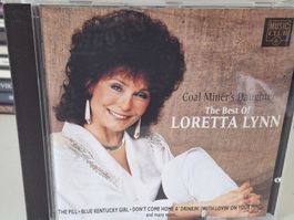 CD Loretta Lynn  -The Best Of Coal Miner's Daughter 1993🤠