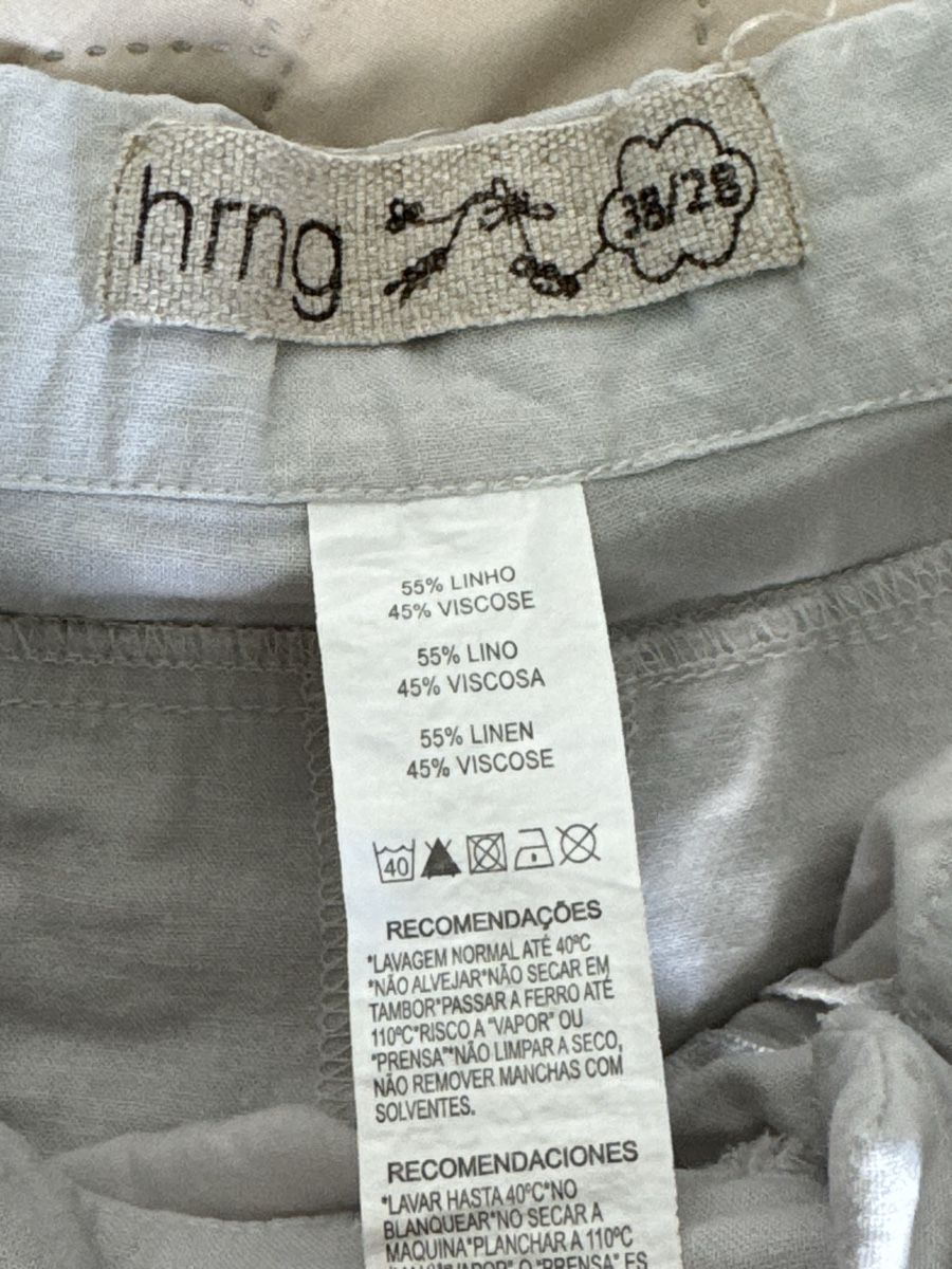 Hosen: Linen Blend Bermuda Shorts - Size Small – Gebraucht aus Zürich von olalinda 2