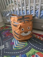Panier de rangement enfant tigre orange 