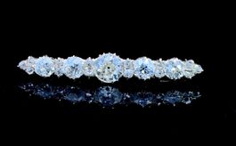 Antik Altschliff Diamant Stabbrosche aus dem 19. Jahrhundert