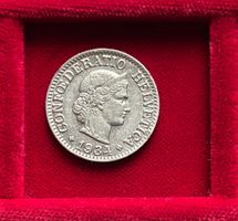 Schweiz 10 Rappen 1934 B vzgl - unz Libertaskopf