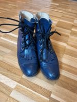 Vintage Justin Lace-Up Roper Boots