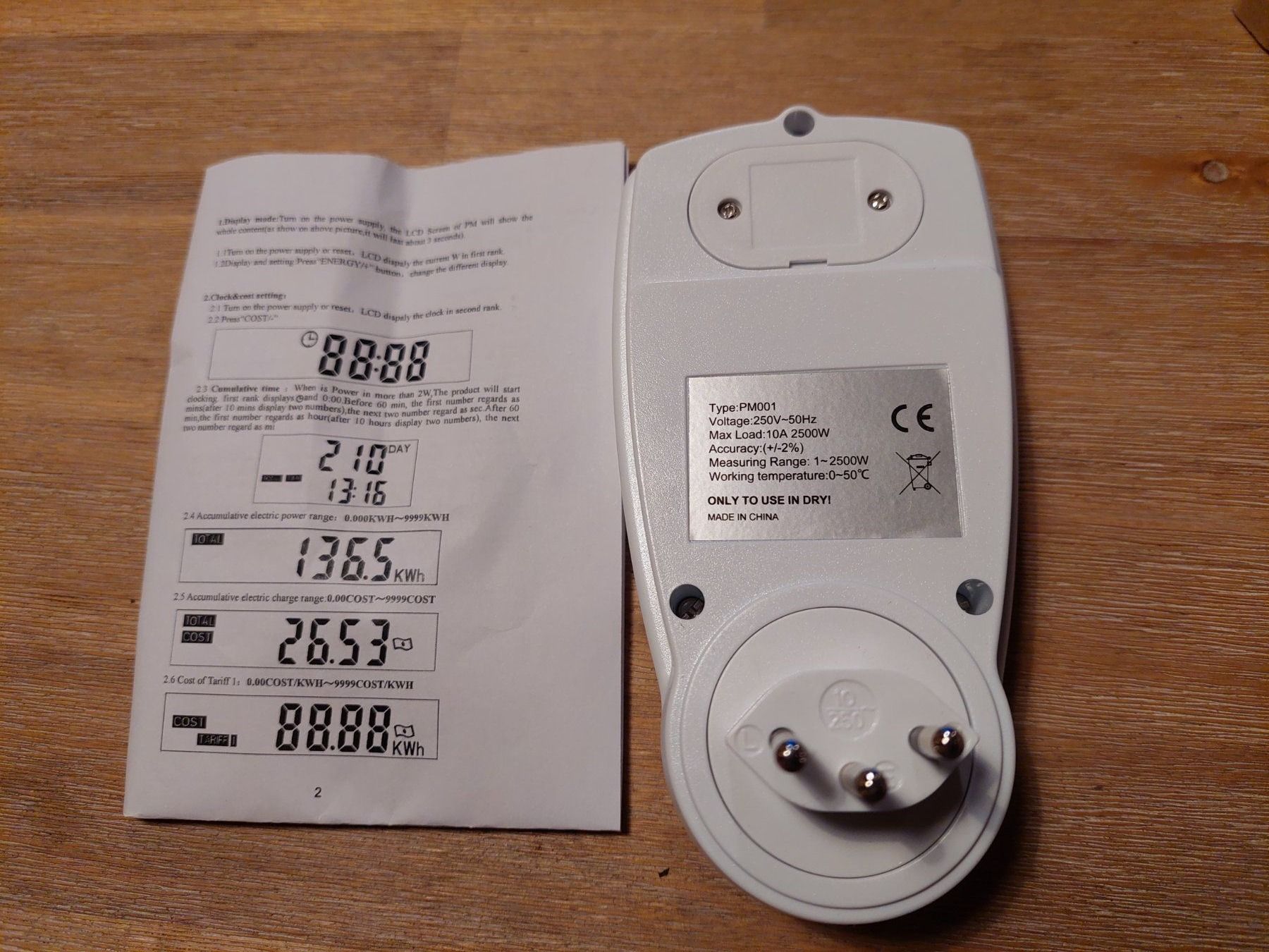 Messen: Powermeter, Strom-Verbrauch-Messgerät, Energie-Messgerät – Neu und originalverpackt aus Zürich von makimakimak 2