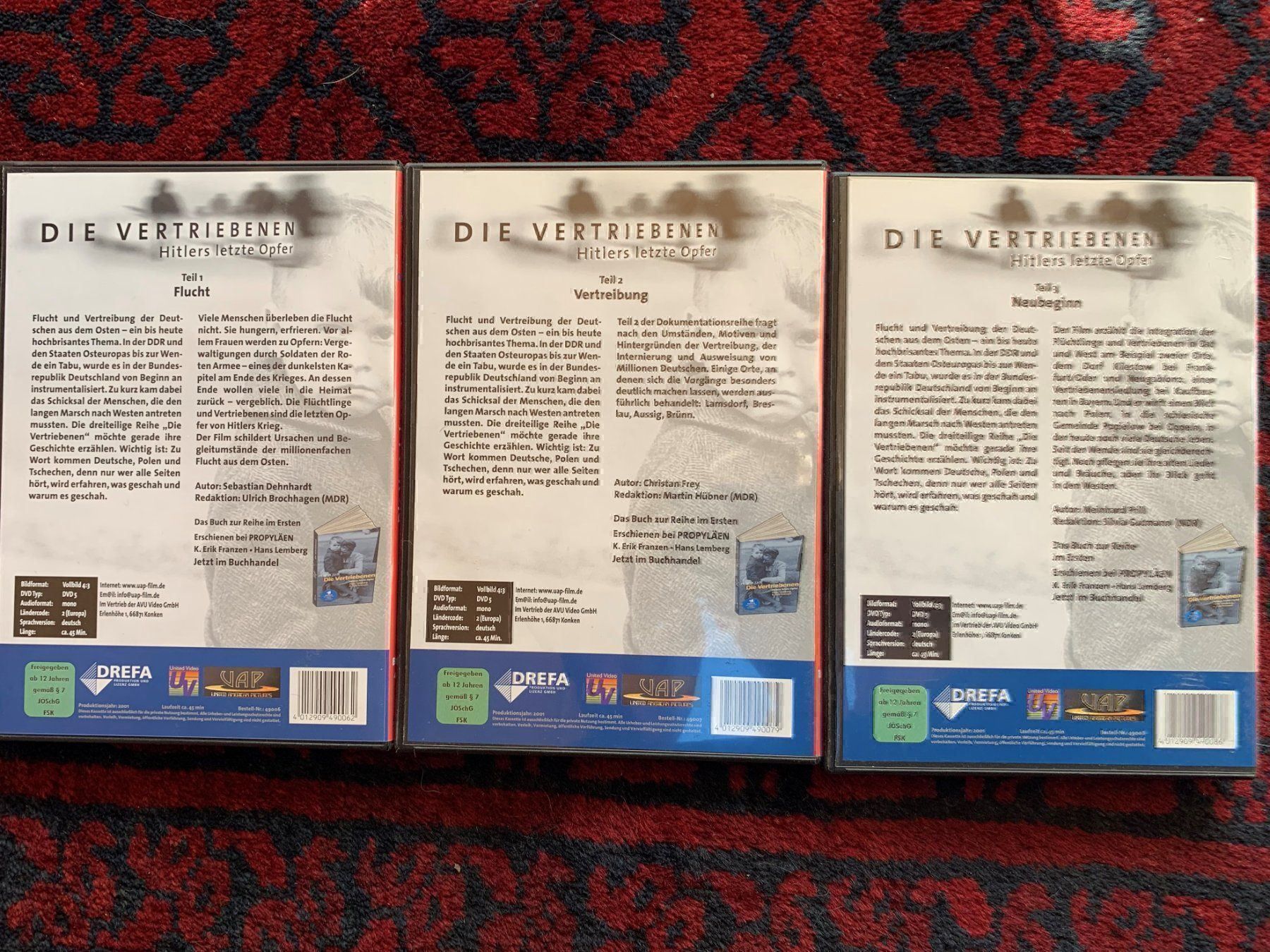 Tutti i DVDs: Die Vertriebenen - Hitlers letzte Opfer – Usato da Volketswil venduto da zwitsch33 1