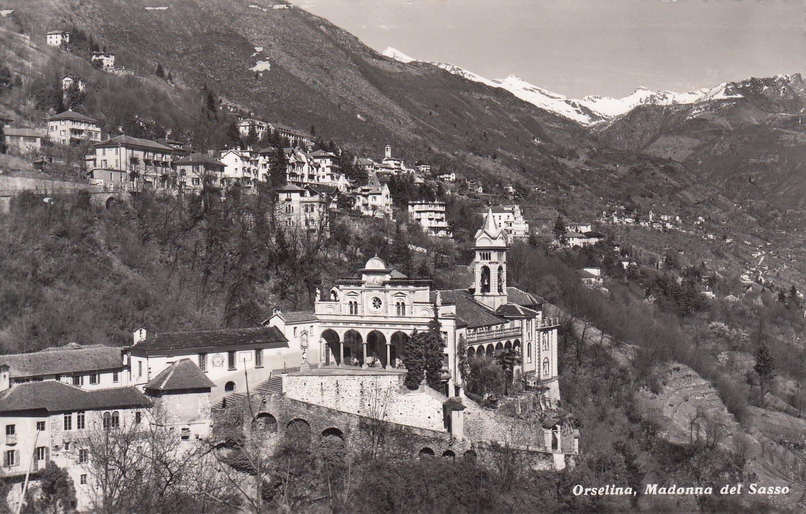 Cartoline postali: Orselina 1955 – Usato da Bürglen TG venduto da StampGraf