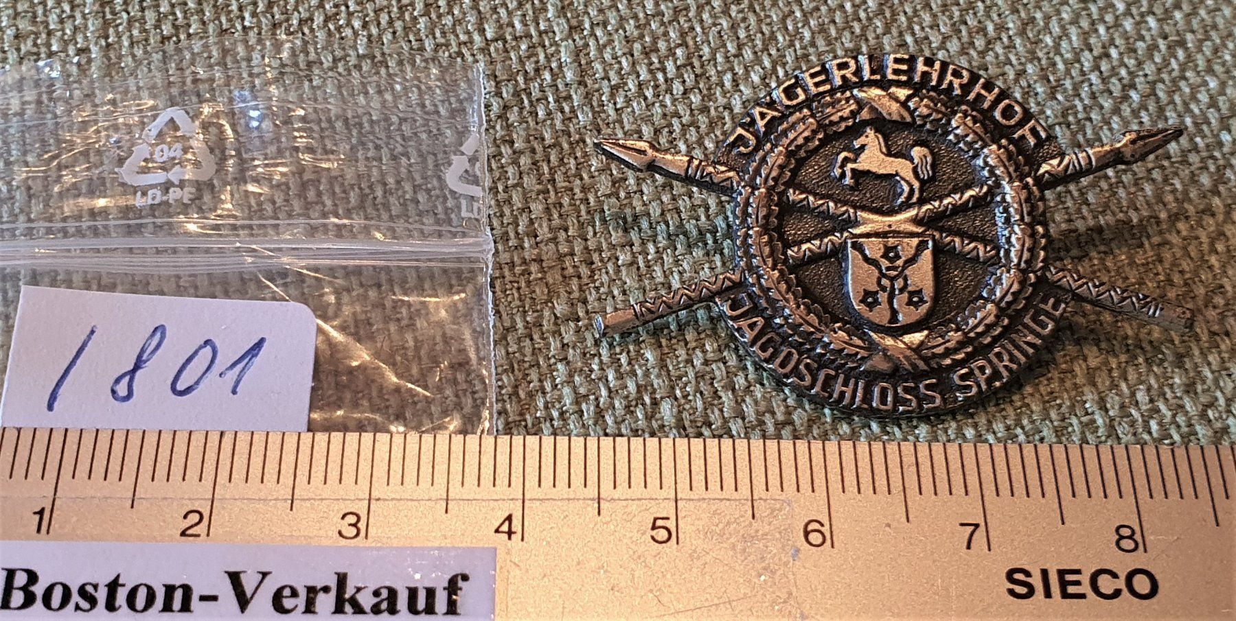 Modellbausätze & Standmodelle: I801 - Jägerlehrhof Jagdschloss Springe – Gebraucht aus Reinach BL von Boston-Verkauf 2