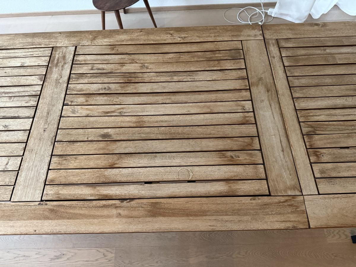 Tavoli: Extendable Garden Dining Table Wood – Usato da Dietlikon venduto da lot_rel 1