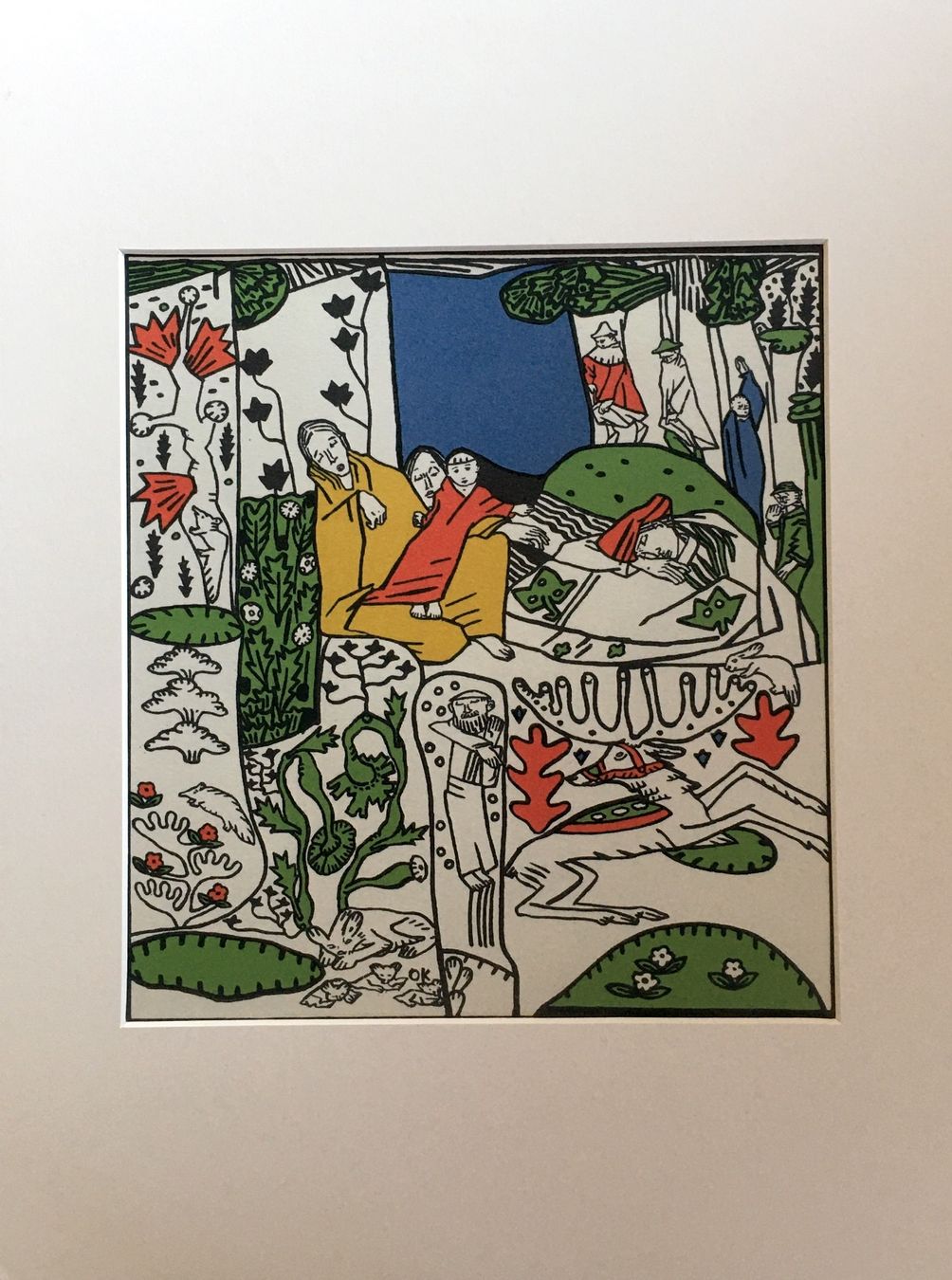 Grafiken & Lithographien: Oskar Kokoschka Lithographie "Die Schlafenden" – Gebraucht aus Nennigkofen von waltraub 2