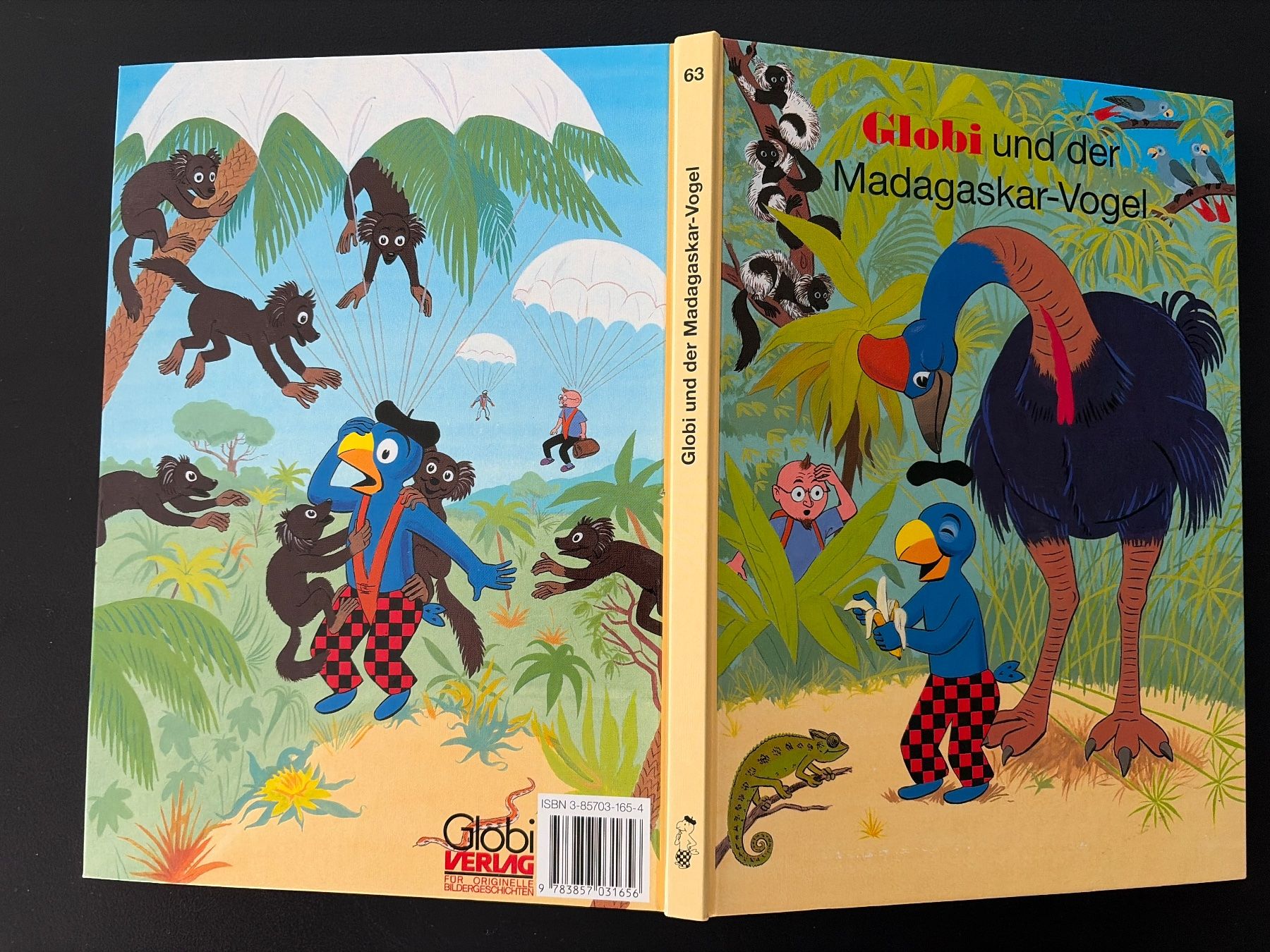Bücher: Globi und der Madagaskar-Vogel 2. Auflage 1999 ° Band 63 – Gebraucht aus Schupfart von JayKopp 2