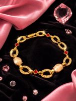 Swarovski Kristall Armband 18k vergoldet, vintage ungetragen