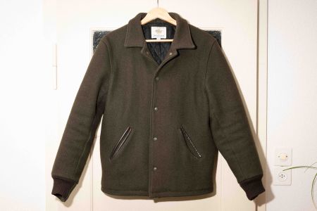 Golden Bear Jacke | 32 oz Wolle | olivgrün