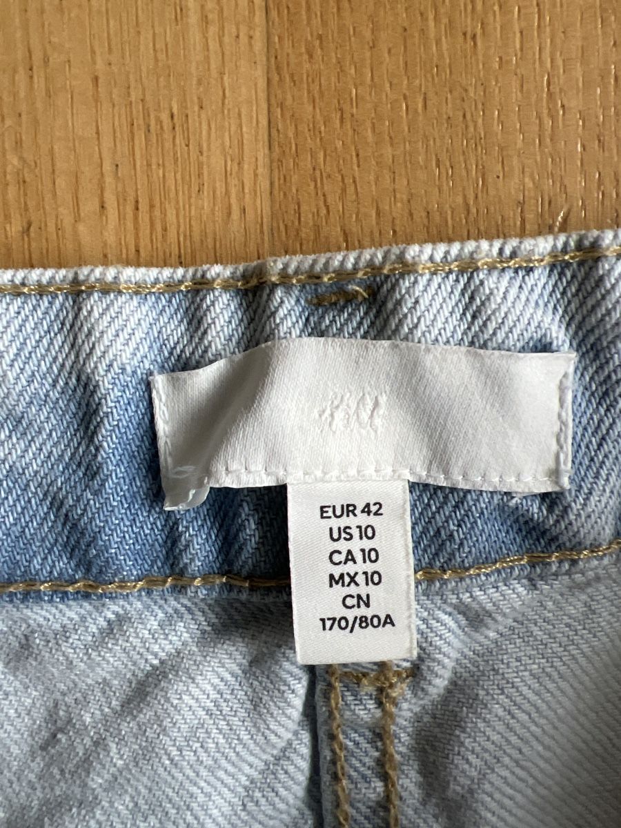 H&M Gonne: Hellblauer Jeansrock Gr 42☀️ – Usato da Zürich venduto da Tibet75 1