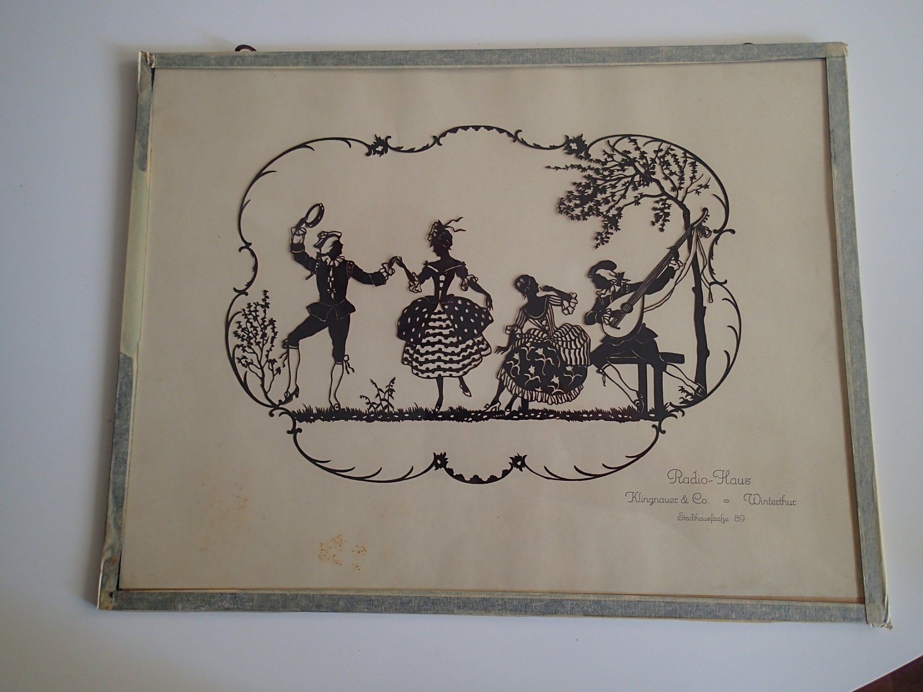 Arts picturaux & lithographies: Scherenschnitt – D'occasion à Allschwil par Salus17 1