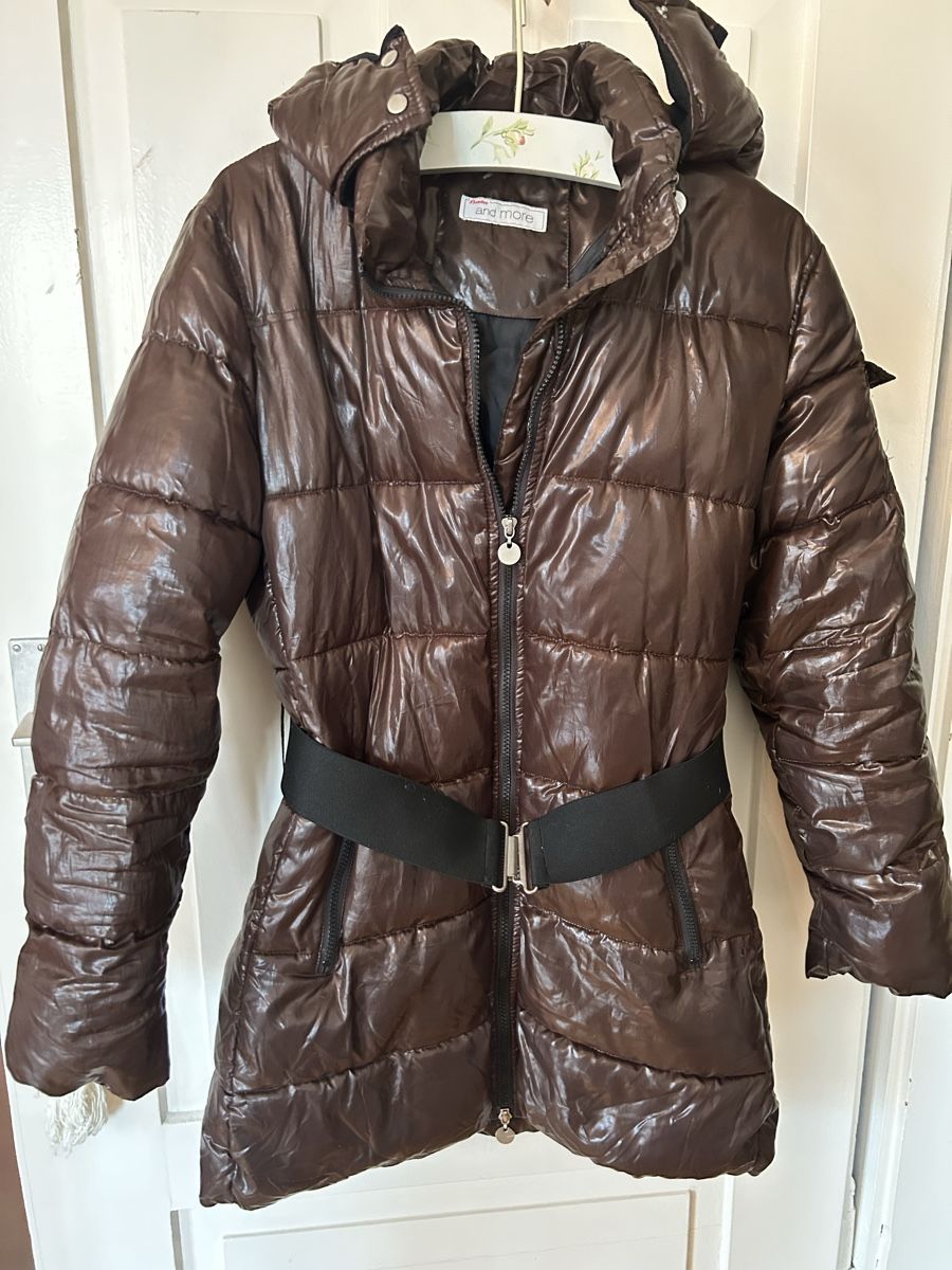 Giacche: Bata and more Puffer Jacket Brown with Belt – Usato da Zürich venduto da Mistral61 2