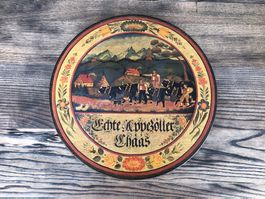 Echte Appenzeller Chääs Holzteller Holzplatte Holzbrett