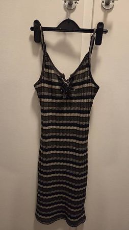 gestreiftes Kleid, XS/34