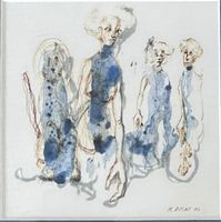 Encre et Aquarelle  / tusche und aquarell