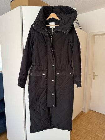 Object Wintermantel schwarz