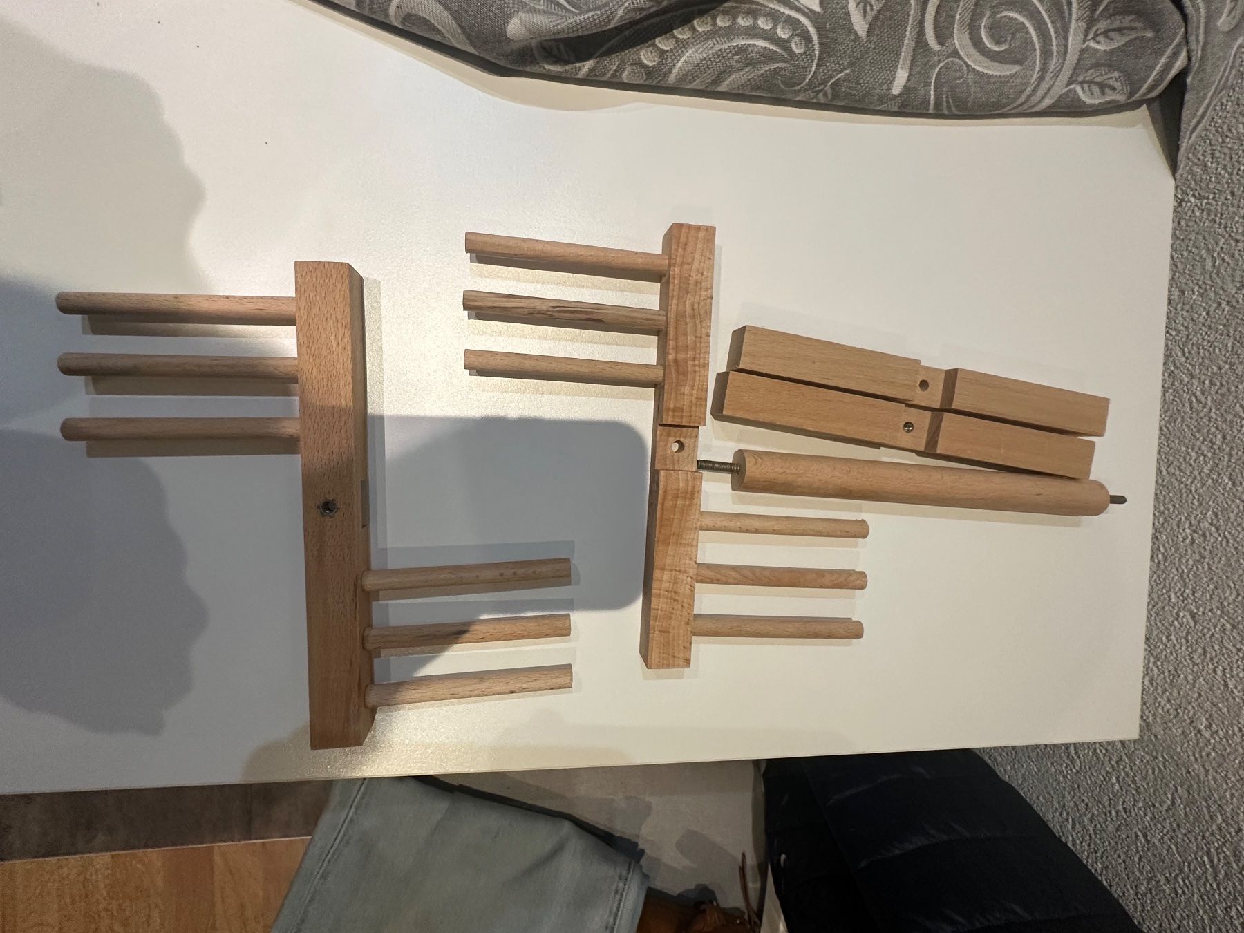 Elettrodomestici da cucina: Pasta Machine with Attachments and Pasta Drying Rack – Nuovo (secondo la descrizione) da Zürich venduto da emi_zx5j 3
