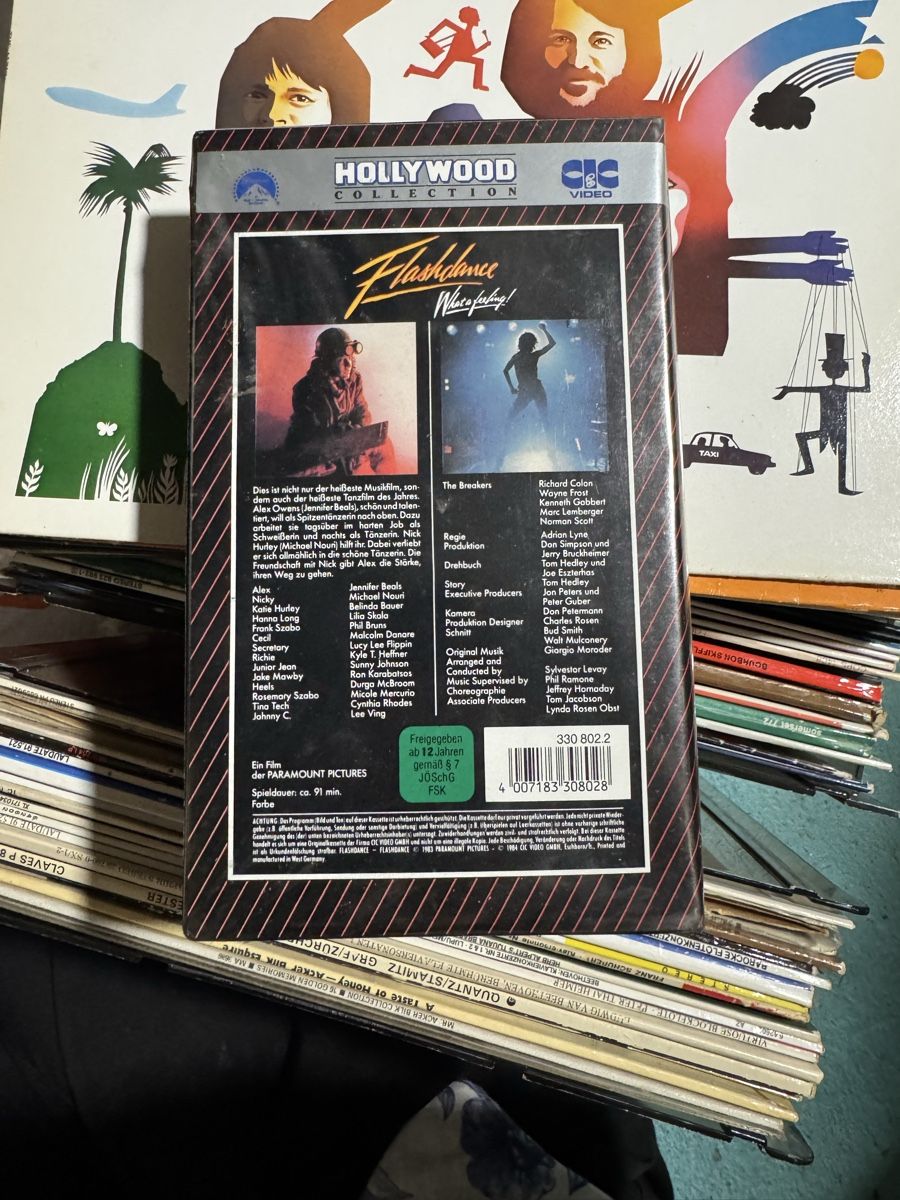 Tutti i DVDs: Flashdance Filmkasette – Usato da Pratteln venduto da lea_v2ps 1