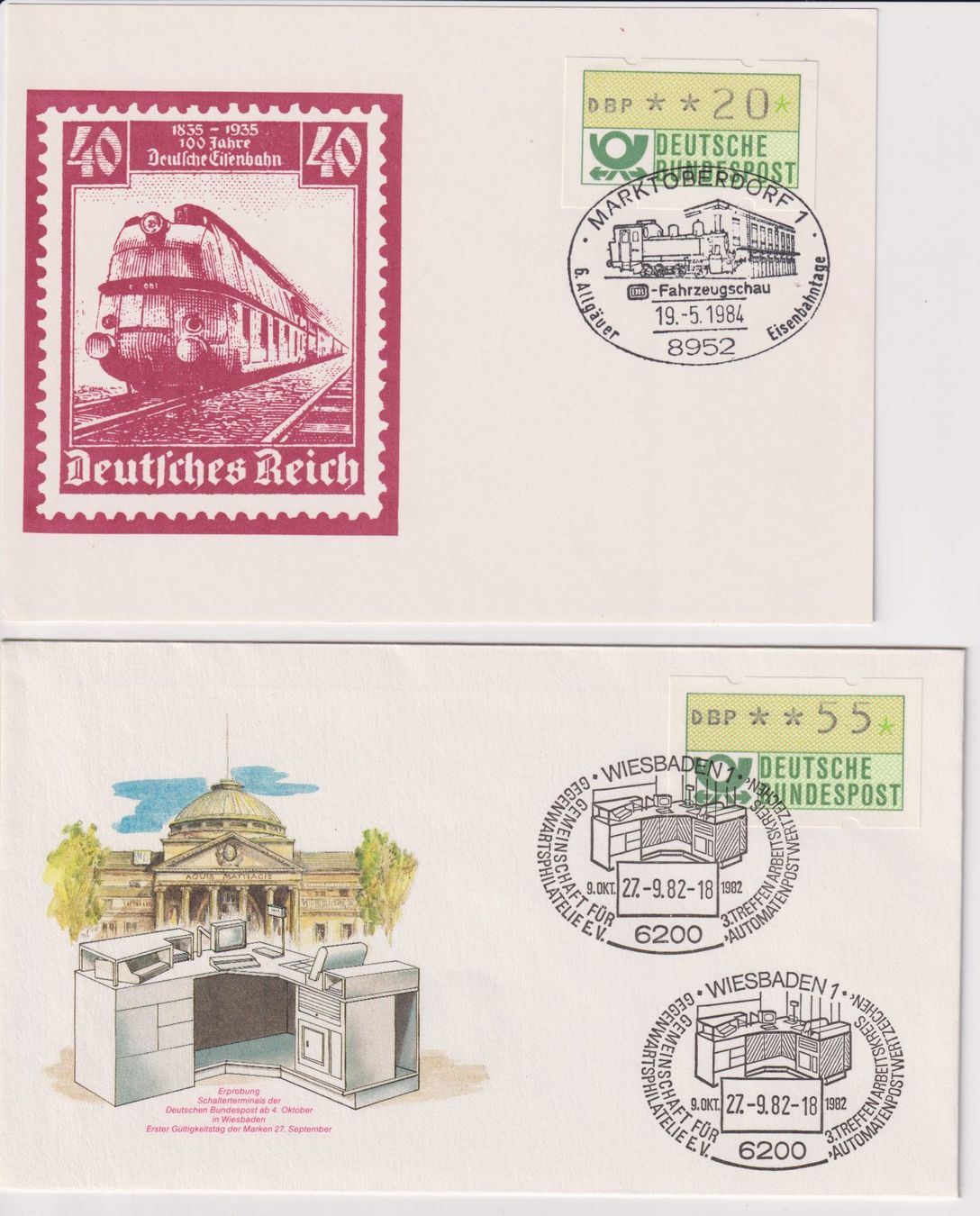 Tutti i francobolli: BRD Automatenmarken divers – Usato da Bellach venduto da qsearch 5