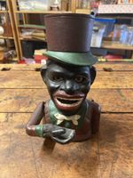 Salvadanaio Jolly in ghisa vintage 