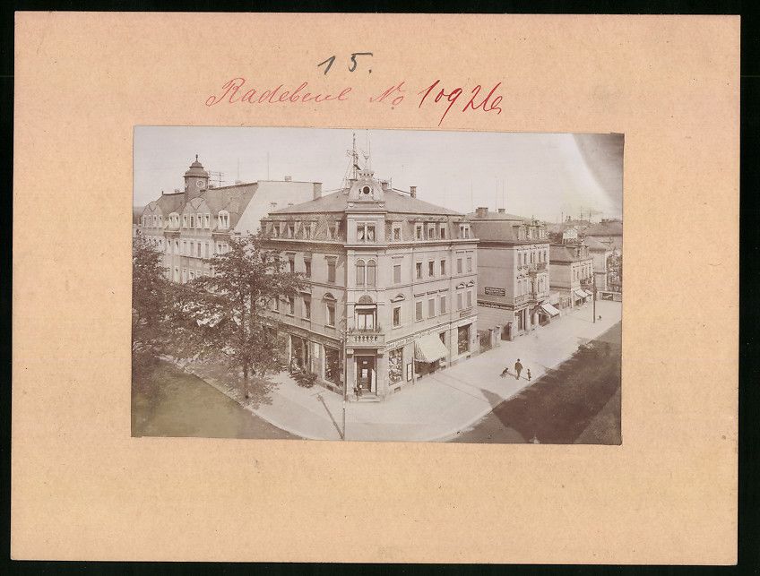 Fotografie & Manifesti: Fotografie Radebeul, Bahnhofstrasse mit  – Usato da Berlin venduto da bartko-reher
