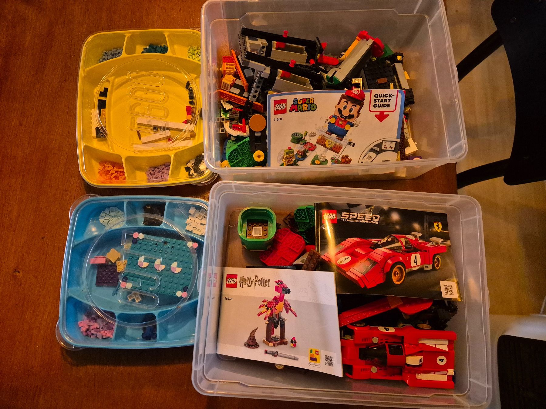 Lego Kit di costruzioni: Lego 2 Boxen voll Rest-Lego – Usato da Bremgarten AG venduto da Beever