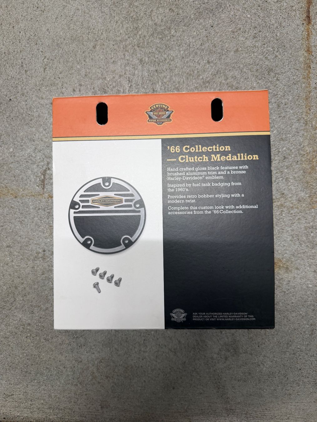 Harley-Davidson Tutti i ricambio per moto: 14101443 Harley-Davidson Kupplungsdeckel- Medaillon – Nuovo e nell'imballaggio originale da Ostermundigen venduto da jas_9j7d 1