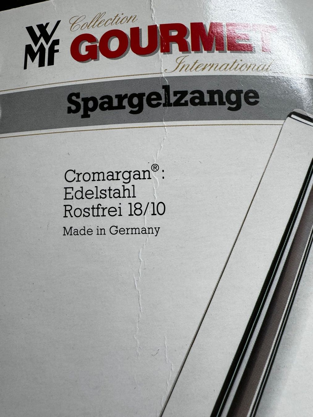 WMF Elettrodomestici da cucina: Neuware Spargelzange WMF Edelstahl – Nuovo e nell'imballaggio originale da Kirchdorf AG venduto da coco123 3