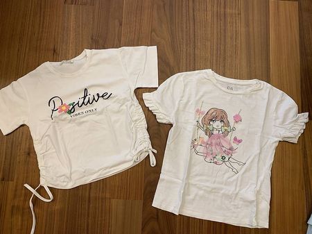 T-Shirts Mädchen 2er Pack
