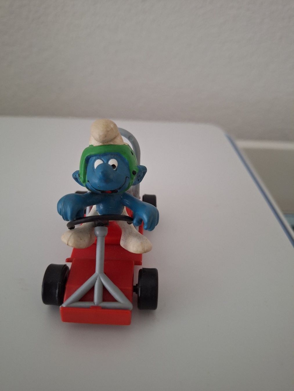 Schleich Statuette: Go-Kart Schlumpf – Usato da Rothrist venduto da Stranglehold