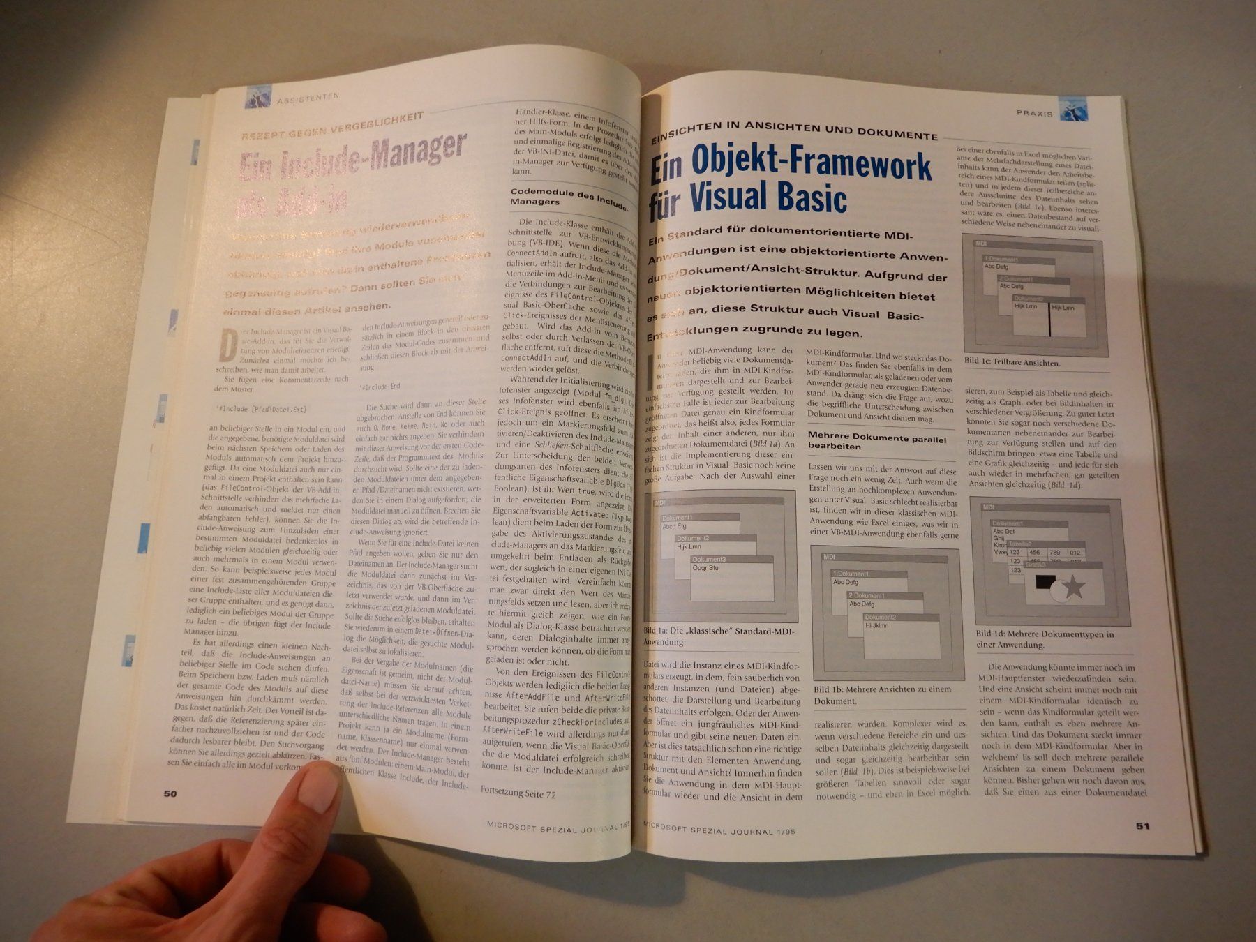 Zeitschriften & Magazine: Microsoft Visual Basic 4.0 Journal – Gebraucht aus Erstfeld von Mario_boe0 7
