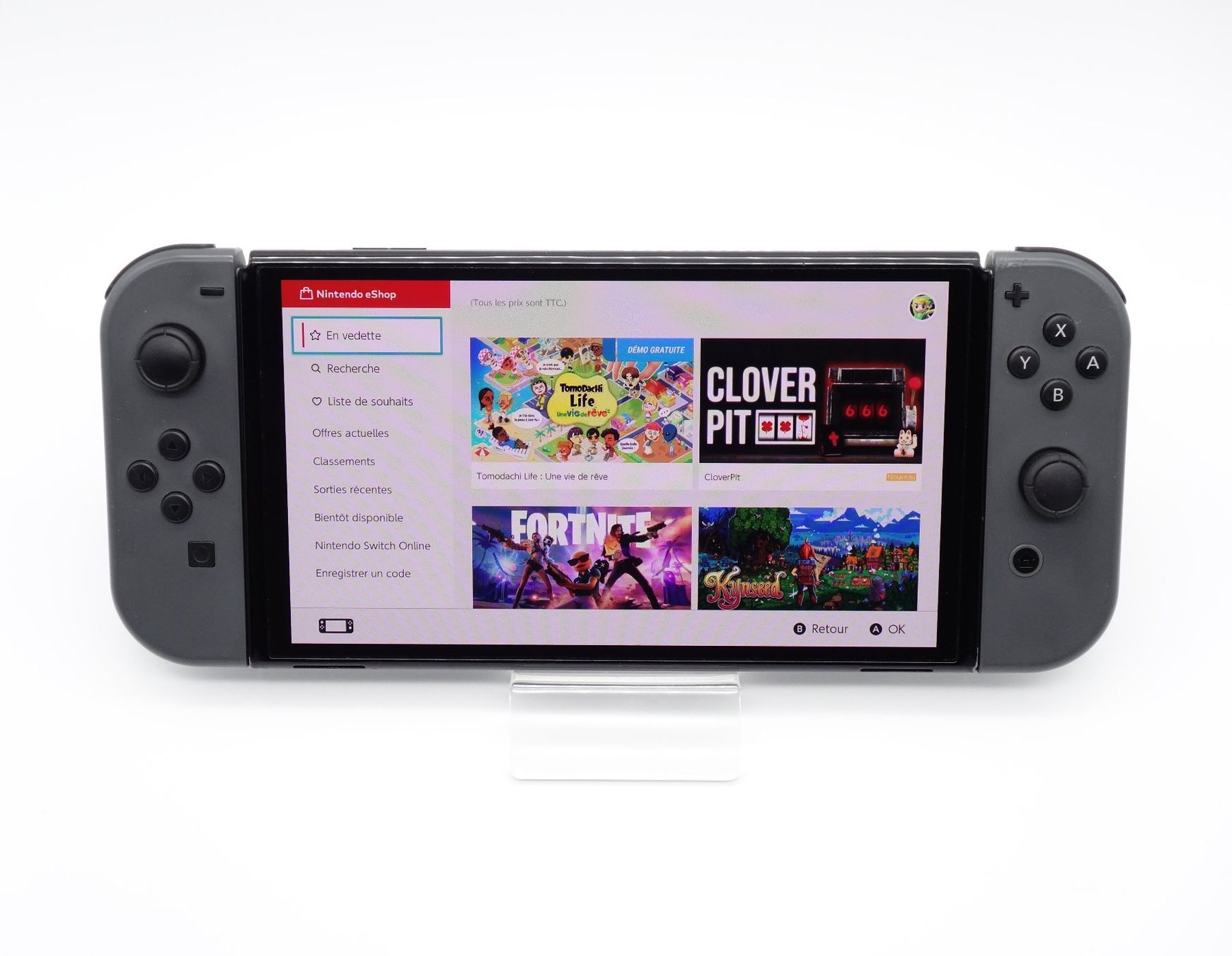 Nintendo Consoles: Nintendo Switch OLED améliorée – D'occasion à La Rippe par Kopernic 4