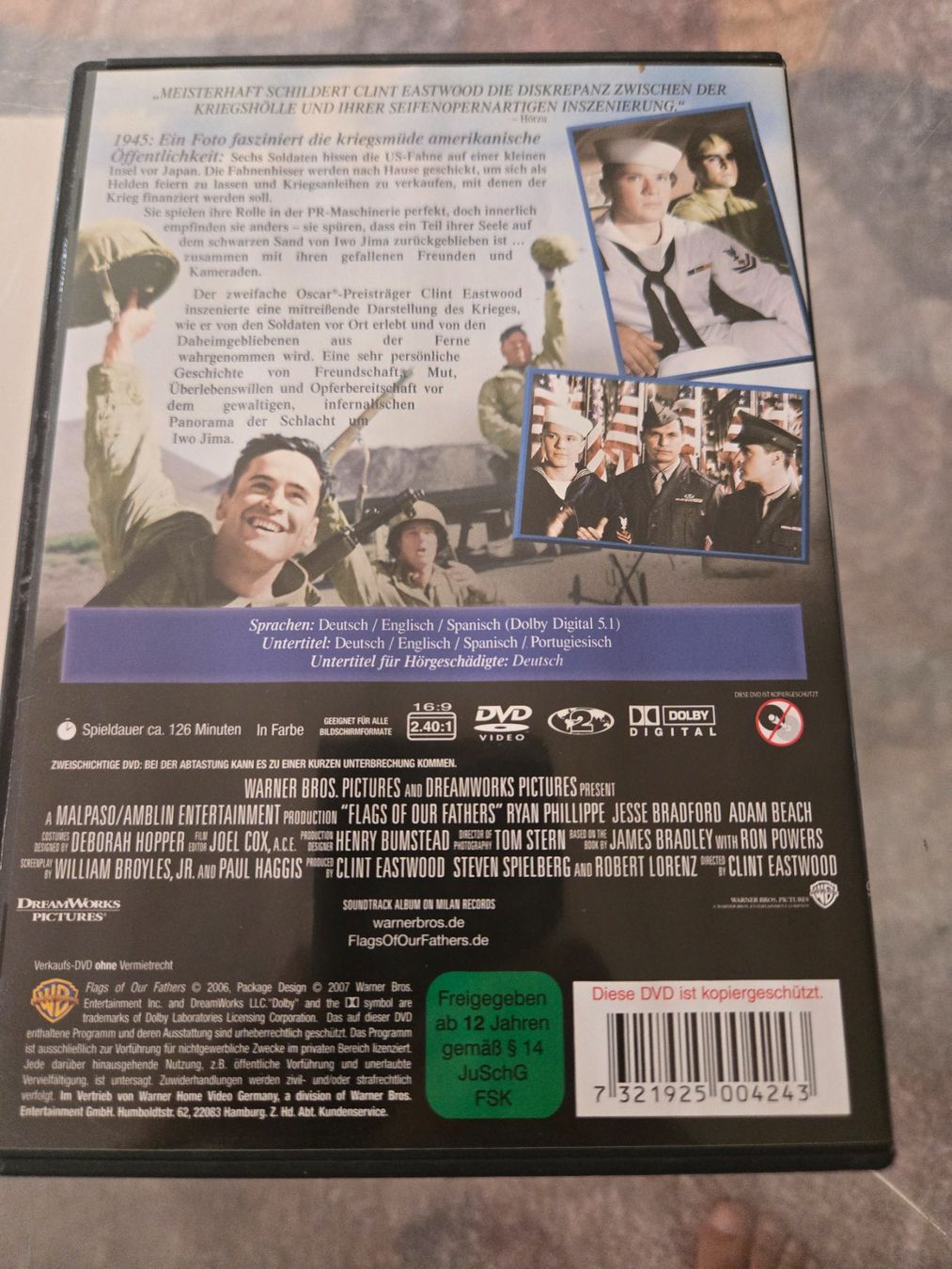 Tutti i DVDs: Flags of our Fathers DVD – Usato da Bussigny venduto da Kfdlt 1