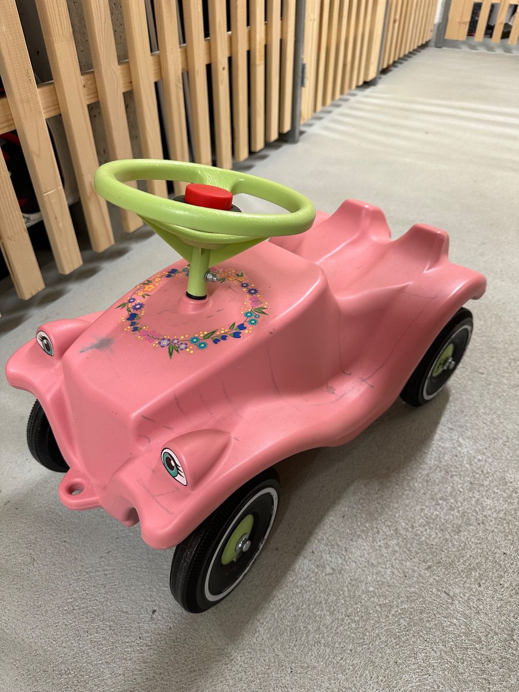 Big Veicoli per bambini: Bobby-Car Pink inkl. Whisper Wheels – Usato da Zürich venduto da wallE01