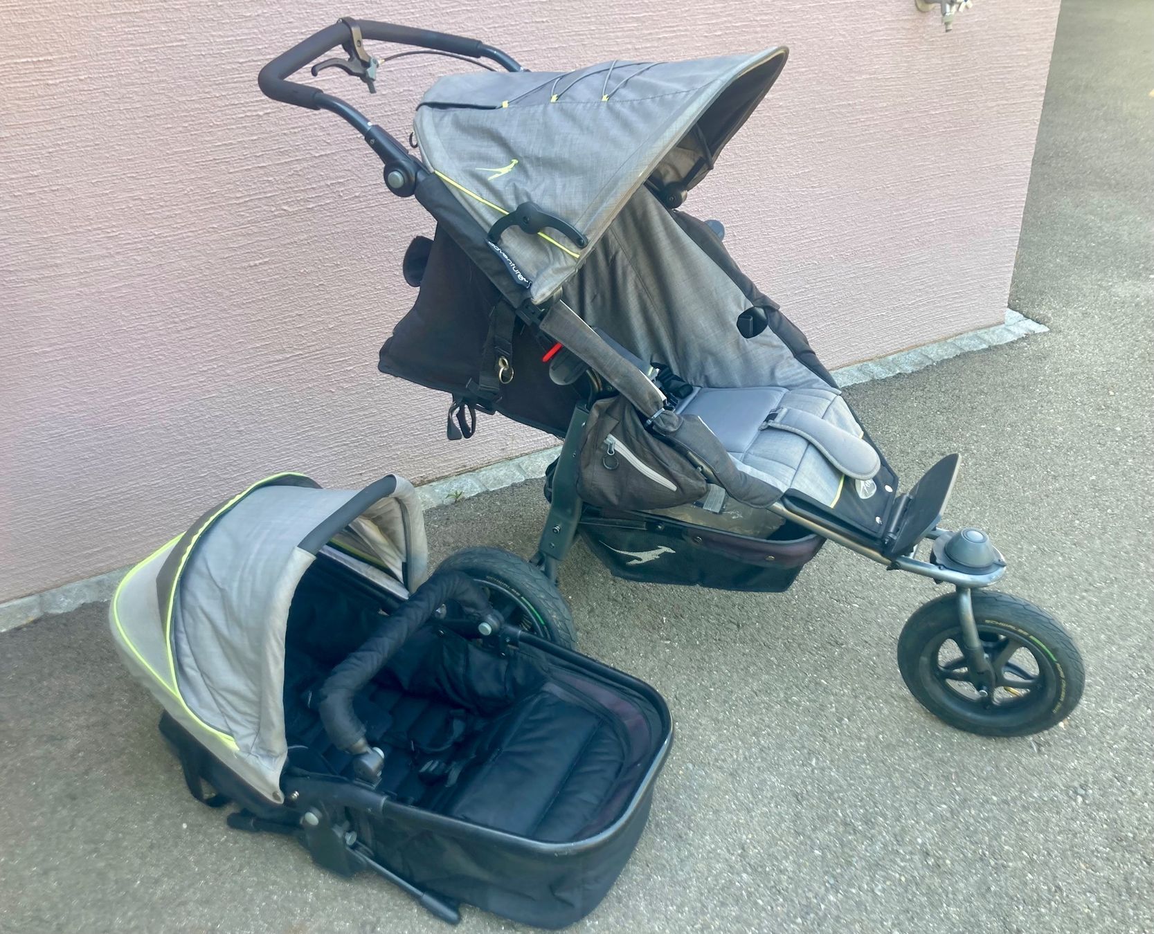 TFK Poussette: TFK Kombi Kinderwagen Adventure – D'occasion à Winterthur par Rica_3
