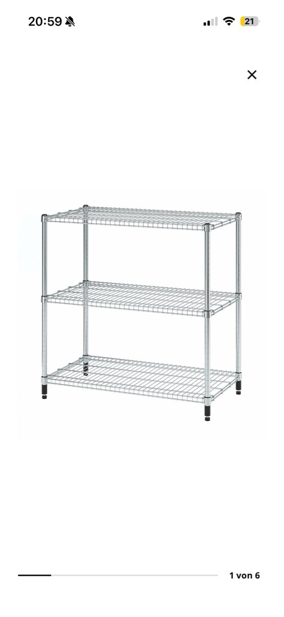 Scaffali: IKEA OMAR Metallregal – Nuovo (secondo la descrizione) da Zürich venduto da mel.gut