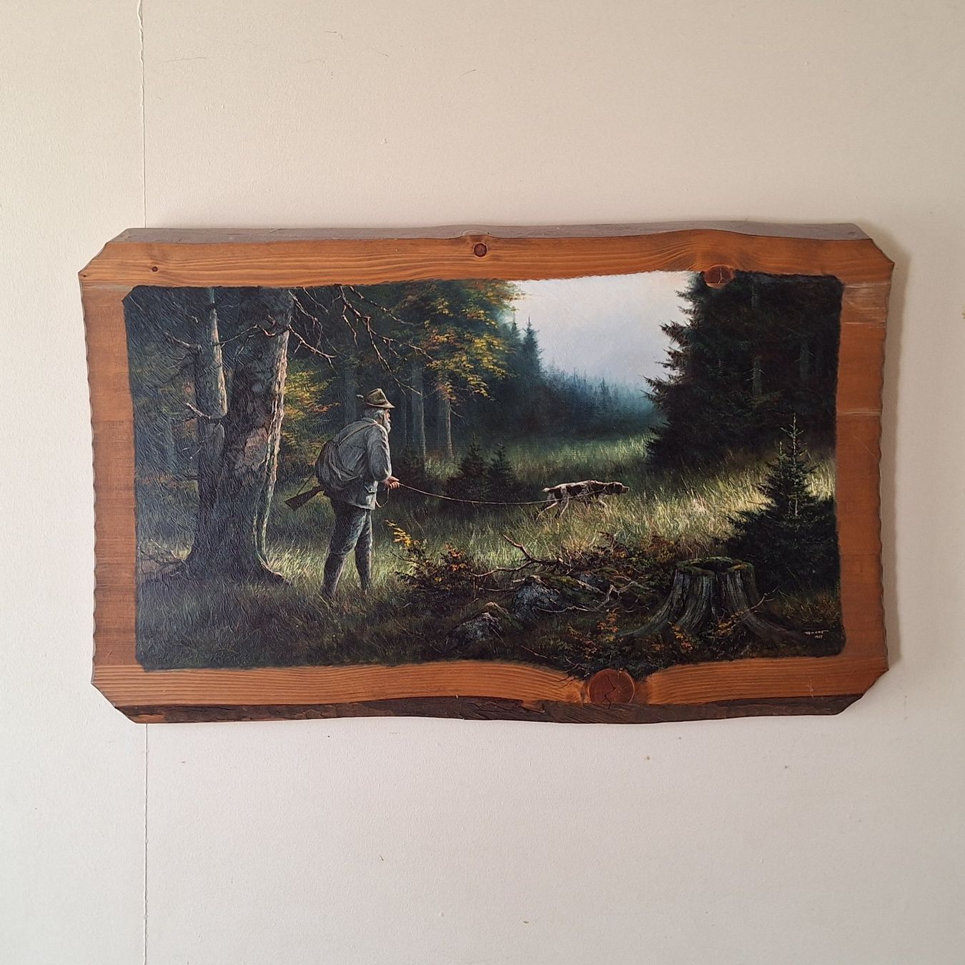 Gemälde: Bemaltes Holzbild – Gebraucht aus Lengnau BE von bernhard510