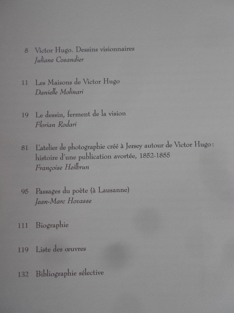 Libri: VICTOR HUGO  -  DESSINS VISIONNAIRES – Usato da Bex venduto da Giorgiob 3