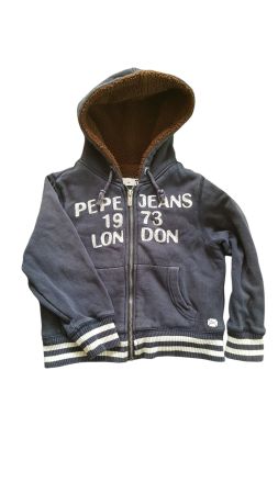Gefütterte Sweatjacke von Pepe Jeans Gr. 4 (98)