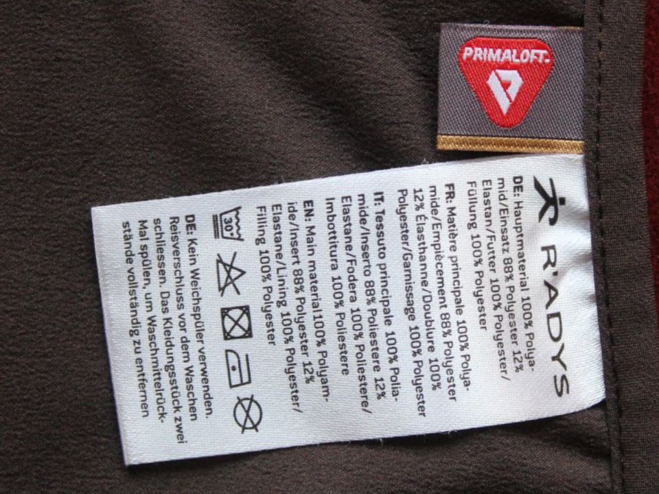 Radys Jacken: Radys Primaloft Isolations R5W light Jacke XS – Gebraucht aus Walliswil-Nbipp von Speer516 8